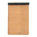 Myga Cork Yoga Mat - Extra Large Exercise Mat with Great Grip for Yoga, Pilates, Stretching and Fitness - Eco-Friendly Natural Cork, ideal for Home & Gym - 205 x 70cm, 6mm Thickness - Plain