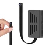 Biddsgg Mini Spy Camera with Motion Detection DIY Hidden Camera with 64G SD Card Motion Detector Suitable for Indoor and Outdoor Comprehensive Monitoring