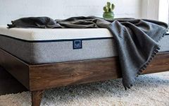 Lull Queen Platform Bed Frame | Wooden Bed Frame with Slatted Base | Mattress Frame | No Box Spring Needed Bed Frames | Modern Design & Easy to Assemble Pine Wood Construction