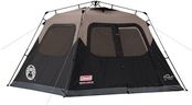 Coleman 4/6/8/10 Person Instant Camping Tent with 1-Minute Setup, Large Family Tent with Pre-Attached Poles, Air Vent, & Carry Bag, Sets Up in About 60 Seconds
