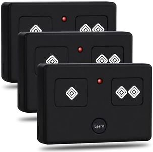 3-Button Remote Transmitter Replace for AXS1 for AXP1, Fit Automatic Gate Opener for TDS2 TSS1XP TDS2XP TSS1 LDM2 LDM2K HDP1 HDP2 DD2U LSM1 DS1U, Fits for Single Opener and Double Opener Systems