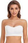 Lusait Strapless Bra for Women Non-