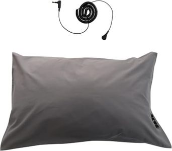 EOHELGRO Grounding Pillowcase King Size, with Sliver Fiber for Better Sleep, Pain Relief, Inflammation (Gray, 20"x 36")