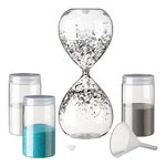 Lillian Rose US120 Unity Hour, Made of Sand, Glass, Plastic, Clear
