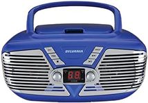 SYLVANIA SRCD211-BLUE Retro Portabl