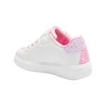 Lelli Kelly MLAA4017 (BI01) Mia White Sequined Heart Faux Leather Trainers (White, UK Footwear Size System, Big Kid, Women, Numeric, Medium, 2.5)