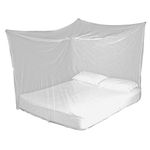 Divayanshi White Mosquito Net for Single Bed/Double Bed, 6x6 Insect Protection Net