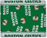 Rico Industries NBA Basketball Boston Celtics Canvas Trifold Wallet - Great Accessory