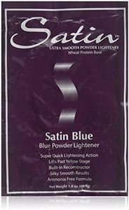 SATIN Satin Blue/bleach Powder Lightener 1 Oz Individual Pack