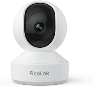 Reolink Indoor Camera 5MP Pan Tilt, Human/Pet Tracking, Crying Detection for Baby monitor, Privacy Mode, 2.4/5GHz Wi-Fi Home Security Camera Plug-In, 3K Night Vision, 2-Way Audio, E1 Pro