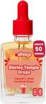 Allways Shirley Temple Drops – Sugar Free Liquid Water Enhancer with Monk Fruit – Zero Calorie Shirley Temple Drink Mix for Water – Natural Flavors – 50 Servings – No Sugar Hydration