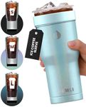 HEMLI Universal Ice Coffee Sleeve Insulator - Insulated Iced Coffee Holder To Go, Insulated Cup Holder for Starbucks Dunkin Donuts McDonalds, Reusable Coffee Sleeve