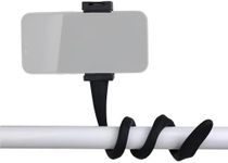 Universal Smartphone Holder Flexible Arm for Strollers, Hiking Poles, Golf Carts, Treadmill, Bicycles, Motorbikes, etc.