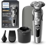 Philips Norelco Shaver Series 9000 Prestige Special Edition, Wet & Dry Electric Shaver, Lift/Cut & SenseIQ Technology, Nose & Precision Trimmer, Qi Pad, Cleaning Pod & Premium Case, SP9842/85