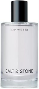 Salt & Stone Body Mist, Black Rose & Oud Scent, Skincare Infused Perfume Hair & Body Spray for Women and Men, Hydrating Fragrance with Glycerin and Red Algae, Vegan, Cruelty Free, 3.4 fl oz