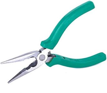 6 Inch Precision Long Reach Needle Nose Pliers with Wire Cutter for Bending Wire/Handcraft/PCB Board/Working in Tight Areas by NIDAYE