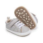 Miamooi Infant Baby Boys Girls Sneakers Toddler Soft Sole First Walking Shoes Casual Flat Newborn Lightweight Crib Shoe