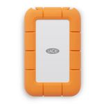 LaCie Rugged Mini SSD 2TB Solid State Drive - USB 3.2 Gen 2x2, speeds up to 2000MB/s, Compatible with PC, Mac, and iPad (STMF2000400)