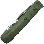 NGT FLA-RODHOLDALL-105 Anglers Quiver/Slider Holdall (105) - Green, 120 x 33cm