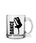 WHATS YOUR KICK - Dance Lover Printed Clear Glass Coffee Cup & Mug - Glass Cup | Gift for Girl Friend | Boy Friend Gift | Mother Gift | Father Gift | Best Gift - D49