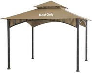 JANCANOPY Beige Replacement Canopy Cover for Living Summerland Outdoor/Patio Gazebo Canopy,D-GZ136PST-P, Store SKU#088-2021-0, A101000201,#088-2021-0