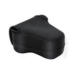 JJC Neoprene Camera Case Protective Sleeve Pouch for Fuji Fujifilm X-T30 II X-T30 X-T20 X-T10 + XF 18-55mm f2.8-4/XF 16-50mm f2.8-4.8 R Lens for Canon EOS M50 M6 Mark II M5 + EF-M 15-45mm Lens & More