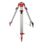 Medium Aluminum Tripod for Surveying, Adjustable Tripod with Dual Lock Light Weight & Durable for Total Stations