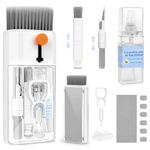 CleaniKu Keyboard Cleaner Laptop Cleaning Kit - Computer Tech Cleaning Brush, Electronic Screen Cleaner with Multi-Function Cleaning Pen for MacBook, Tablet, iPhone, Earbuds, Camera, Car Screen