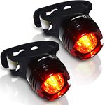 Stupidbright SBR-1 Rear Bike Tail Light Mini Strap-On LED Micro Bicycle Lights