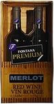 Australian Merlot Fontana Wine Home Brewing Kit | Wine Making Kit | 23 Liter Kit with Premium Ingredients