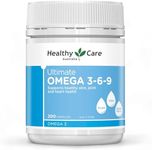 Healthy Care Ultimate Omega 3-6-9 Capsules - Essential Fatty Acids for Heart, Skin & Joint Health - Premium Quality Dietary Supplement - 200 Capsules