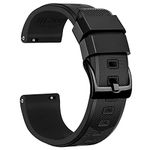 Ritche 18mm Silicone Watch Band Quick Release Rubber Watch Bands for Men Women