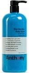 Anthony Exfoliating Body Scrub – Sea Salt, Vitamin C, And Aloe Vera Deep Cleans, Smooths Rough Patches & Soothes and Protects Skin – Blue Sea Kelp Body Wash 32 Fl Oz