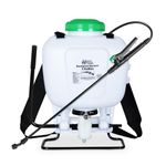 RealWork 317004G 4 Gallon Backpack Sprayer, Clear