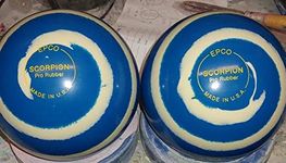5 Pin/Duck Pin Bowling Balls (Pair 