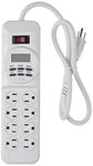 Coleman Cable 049690WC Indoor Digital Powerstrip Timer