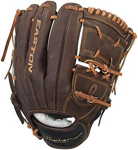 Easton | FLAGSHIP Baseball Glove | Right Hand Throw | 12" - 2-Piece Solid Web | Brown