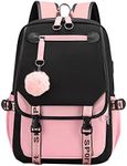 JiaYou Teenage Girls' Backpack Midd