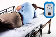 Advanced Bed and Floor Alarm with Magnetic Pull Cord, 10" x 30" Underpad with Motion Sensor Alarm, 3 Ring Chime and 3 Mounting Options, with AC Adapter and 9V Battery, 1 Yr. Warranty by Patient Aid