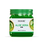 DR.RASHEL Aloe Vera Gel with natural Aloevera Extract for Men & Women for Moisturize and Sooth Glowing Skin with No Parabens, SLS, Silicones & Colour (380ml)