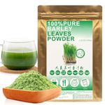 Plant Gift 100% Pure Barley Leaves Powder 大麦若叶青汁粉 Natural Meal Powder, Great Flavor for Drinks, Smoothie, Yogurt, Baking, Cookies and Beverages, Non-GMO Powder - No Filler, No additives 100G/3.25oz