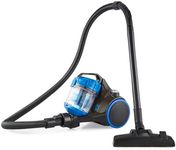 Morphy Richards Bagless Cylinder Vacuum 980563, Blue/Dark Grey, 700 W, 2 liters, 80 Decibeles