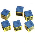 LAXMI GANESH BILLIARD Snooker Chalk 6 Piece