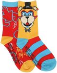 Five Nights At Freddy's Freddy Fazbear 2-Pair Youth Crew Socks