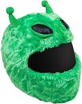 Personalized Motorcycle Helmet Funny Full-Face Protection Cover Cute Cartoon Characters Eye, Fun Rides and Gifts(Helmet Not Included) A