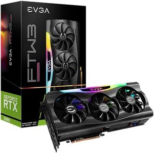 EVGA GeForce RTX 3080 FTW3 Ultra Gaming, 10G-P5-3897-KL, 10GB GDDR6X, iCX3 Technology, ARGB LED, Metal Backplate, LHR