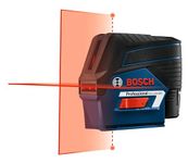 Bosch GCL100-80C 12V Cross-Line Laser with Plumb Points