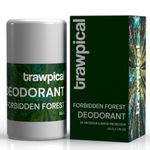 Trawpical Body Care Natural Deodorant & Antiperspirant Stick 50g | Full Body Sweat & Odour Protection | Premium Fragrance For Men & Women (Forbidden Forest Scent)