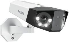 Reolink 4K Dual-Lens Home Security Camera with 180° Viewing Angle, Outdoor PoE IP Camera Support Person/Vehicle/Pet Detection, Color Night Vision, Two-Way Talk, Waterproof, Duo 2 PoE