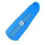 Foot Ruler for Kids Adult, Family Foot Measure Gauge Shoes Size Foot Measuring Device Helper Measuring Ruler Tool for Men Women at Home (Blue)